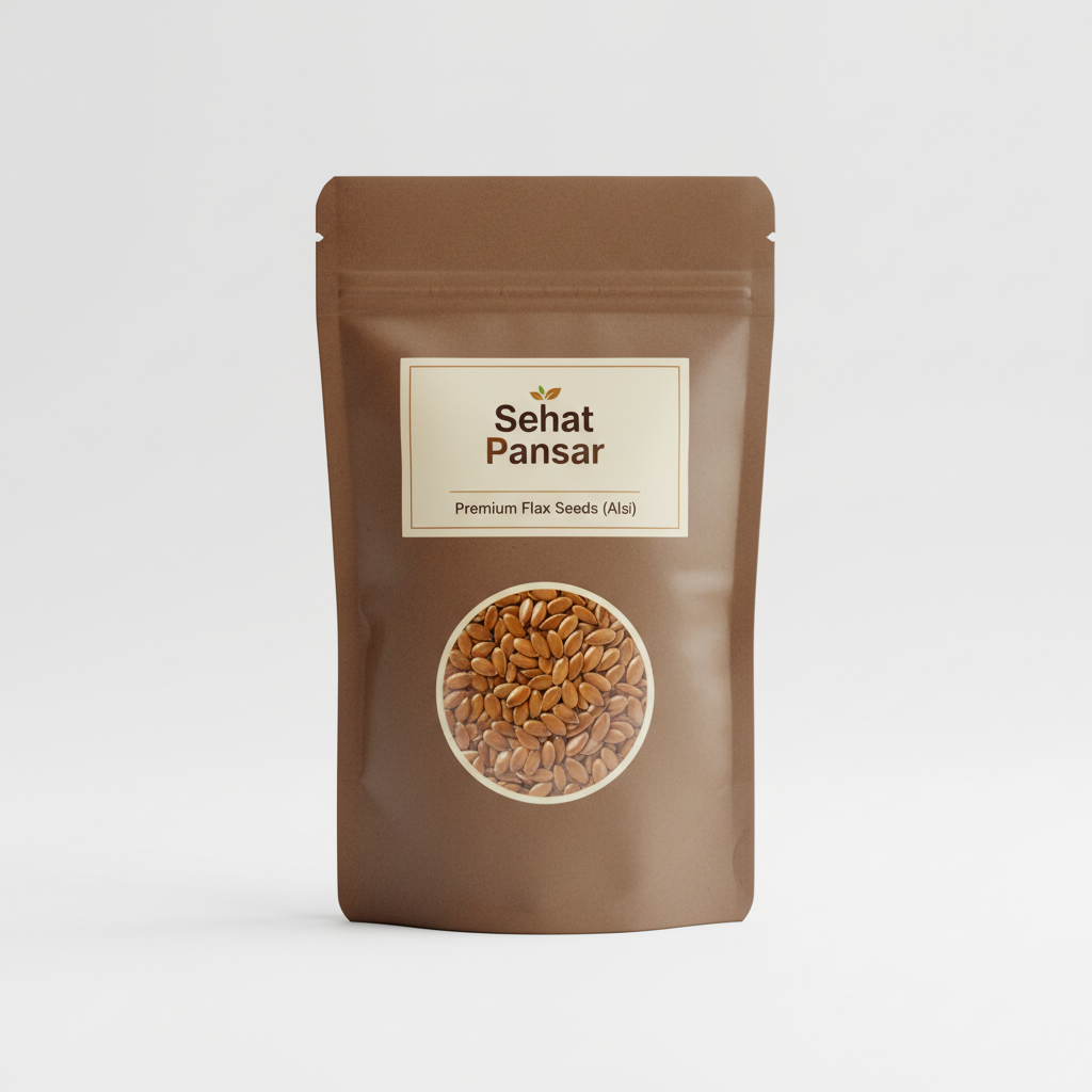 Flax Seeds (Alsi) — Premium Quality | 100% Natural Omega-3 Superfood